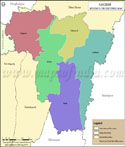 Cachar City Map