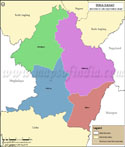 Dima Hasao Tehsil Map