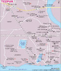 Tezpur City Map