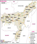 Assam Road Network Map