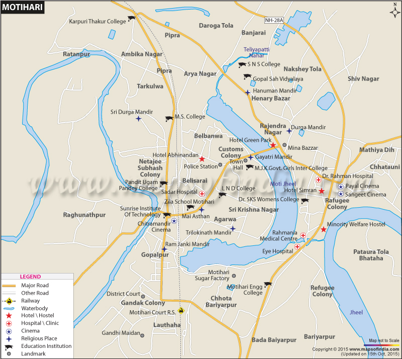 Motihari�City Map