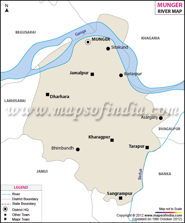 River Map of Munger