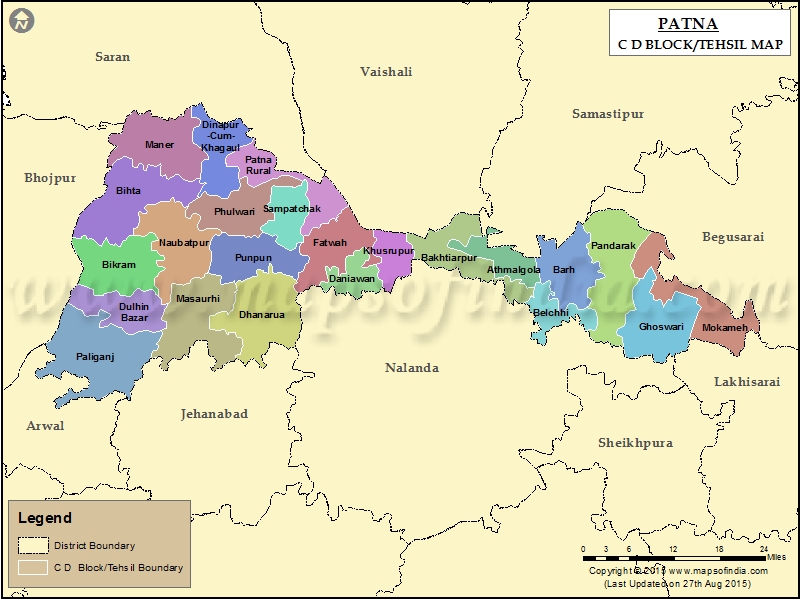 Tehsil Map of Patna 