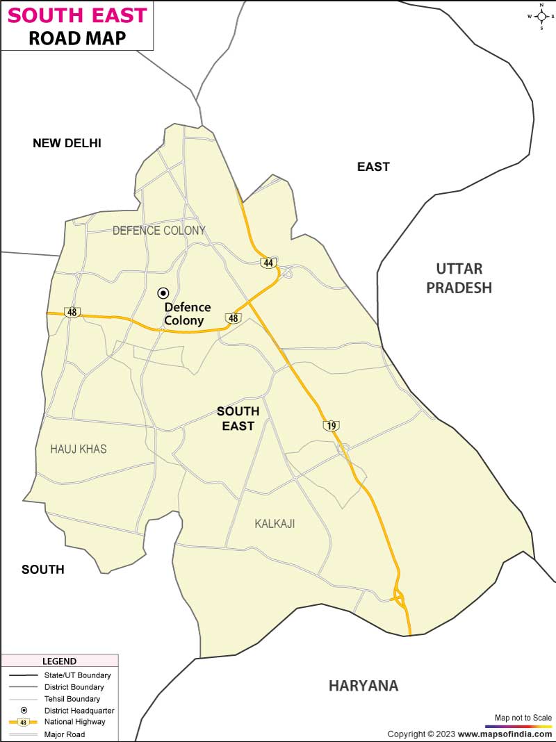 South-East Road Map