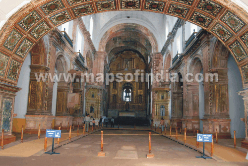 Inside View of St. Francis of Assisi Church