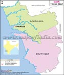 Goa Tehsil Map