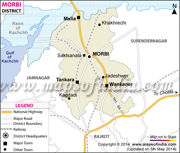 District Map of Morbi