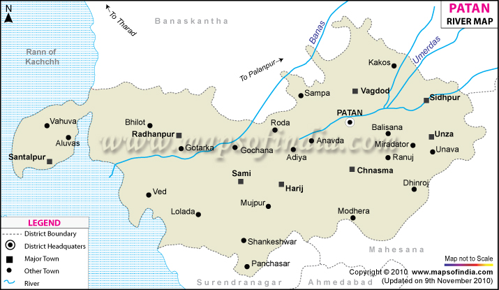 Patan River Map