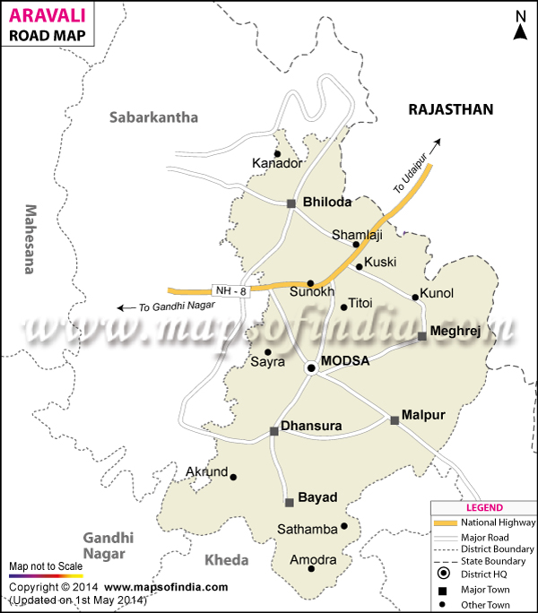 Arawali Road Map