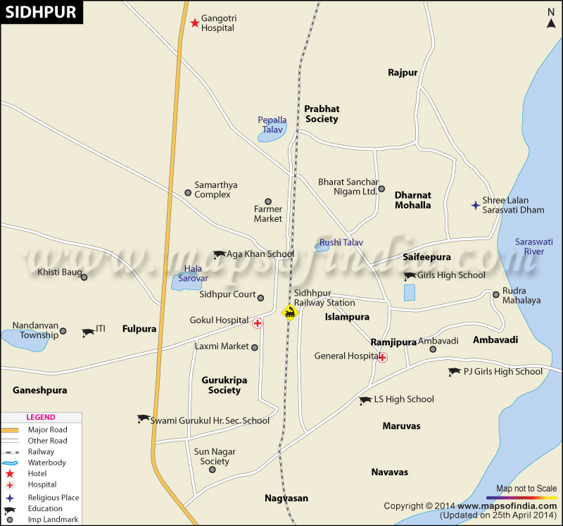 Somnath City Map