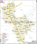Jind District Map