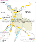 Panchkula District Map