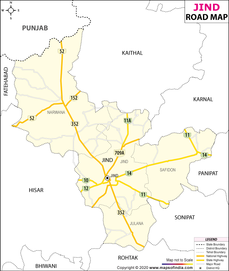 Jind Road Map