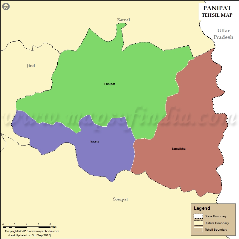 panipat-tehsil-map