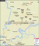 Kangra City Map