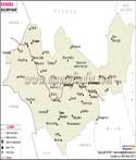 Kangra Railway Map