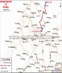 Chandigarh Manali Route Map