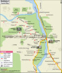 Manali Tourist Map