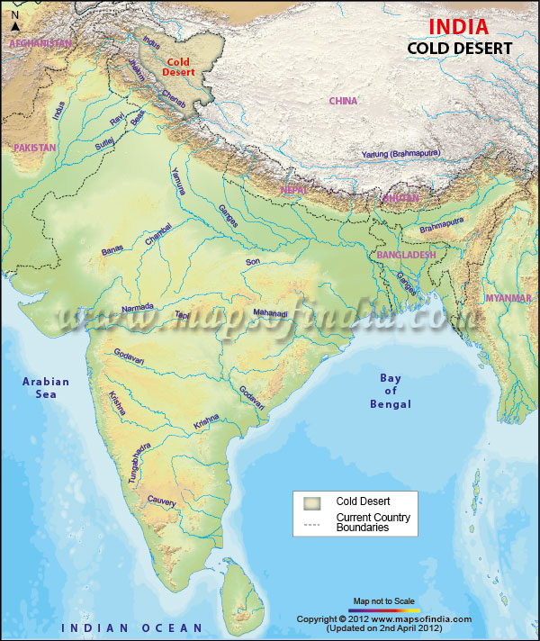 Cold Desert Map