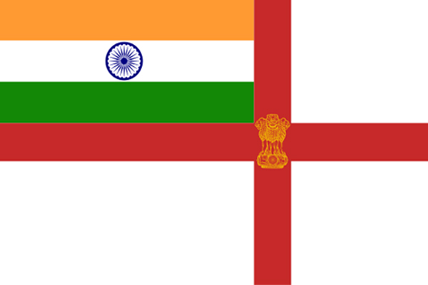 Indian Navy Flag