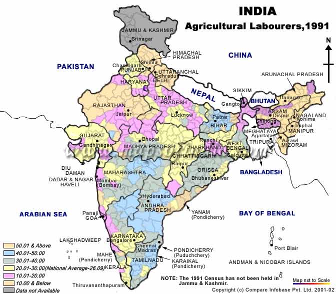 Agricultural Labourers Map