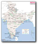 India Tourist Map