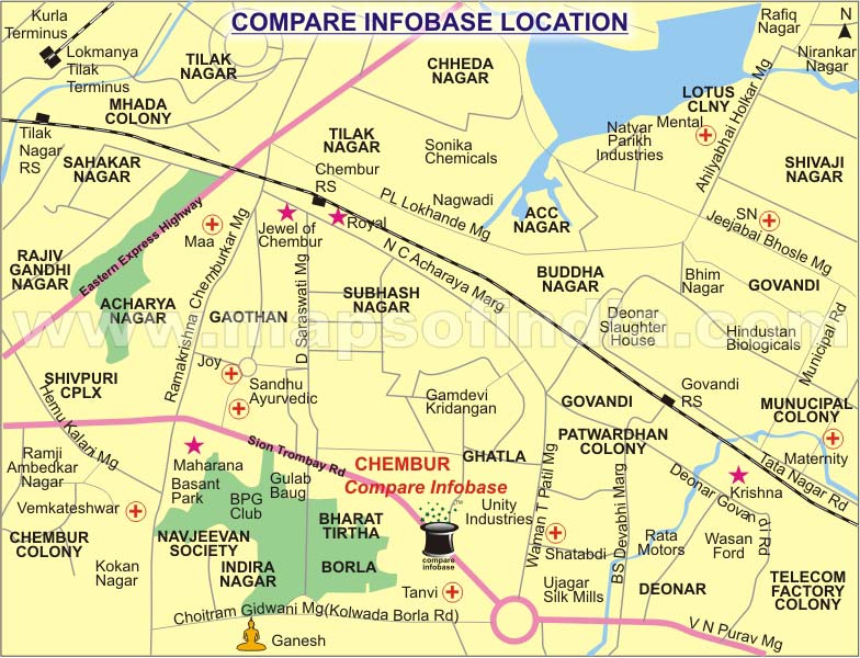 Mapping Digiworld Pvt Ltd. in Chembur, Mumbai
