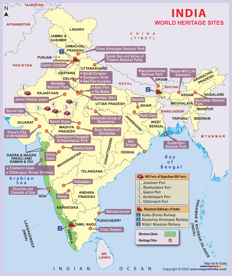 World Heritage Sites In India IAS Abhiyan