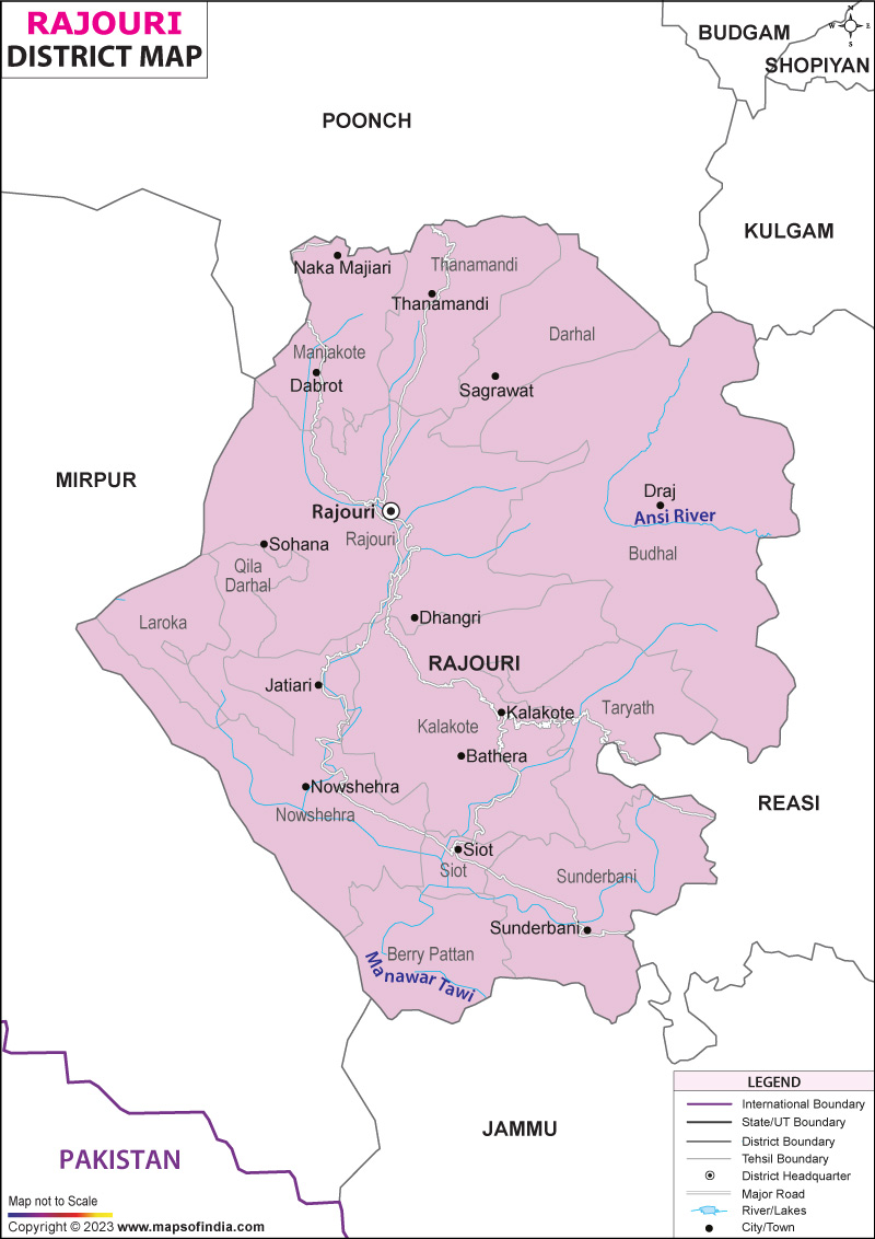 rajouri tourist places map