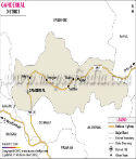 Ganderbal District Map