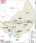Kathua District Map