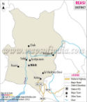 Reasi District Map