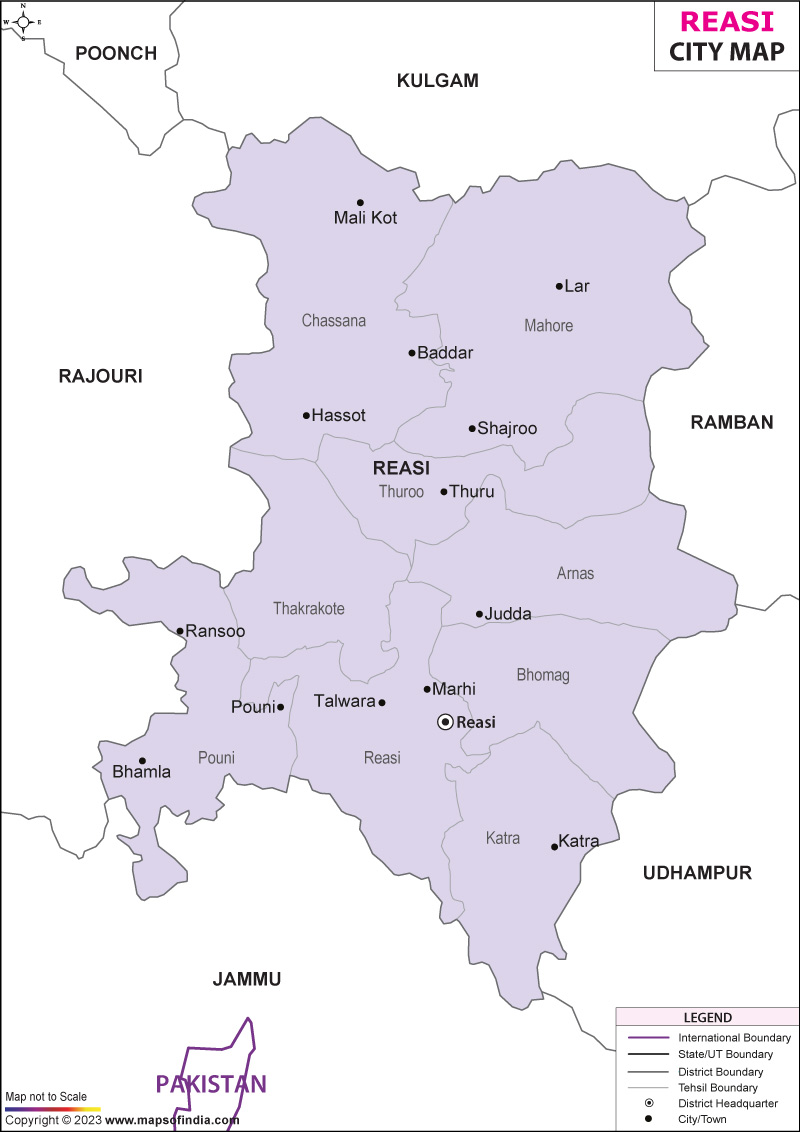 City Map of Reasi