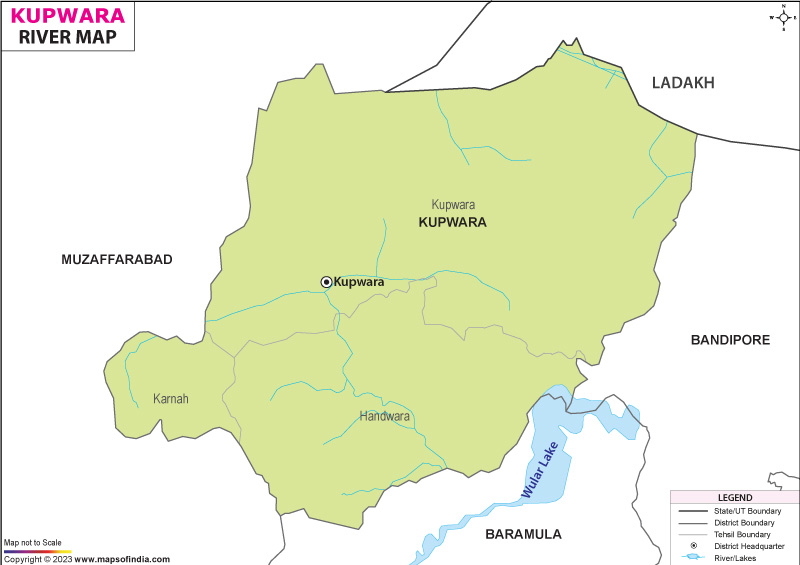 River Map of Kupwara