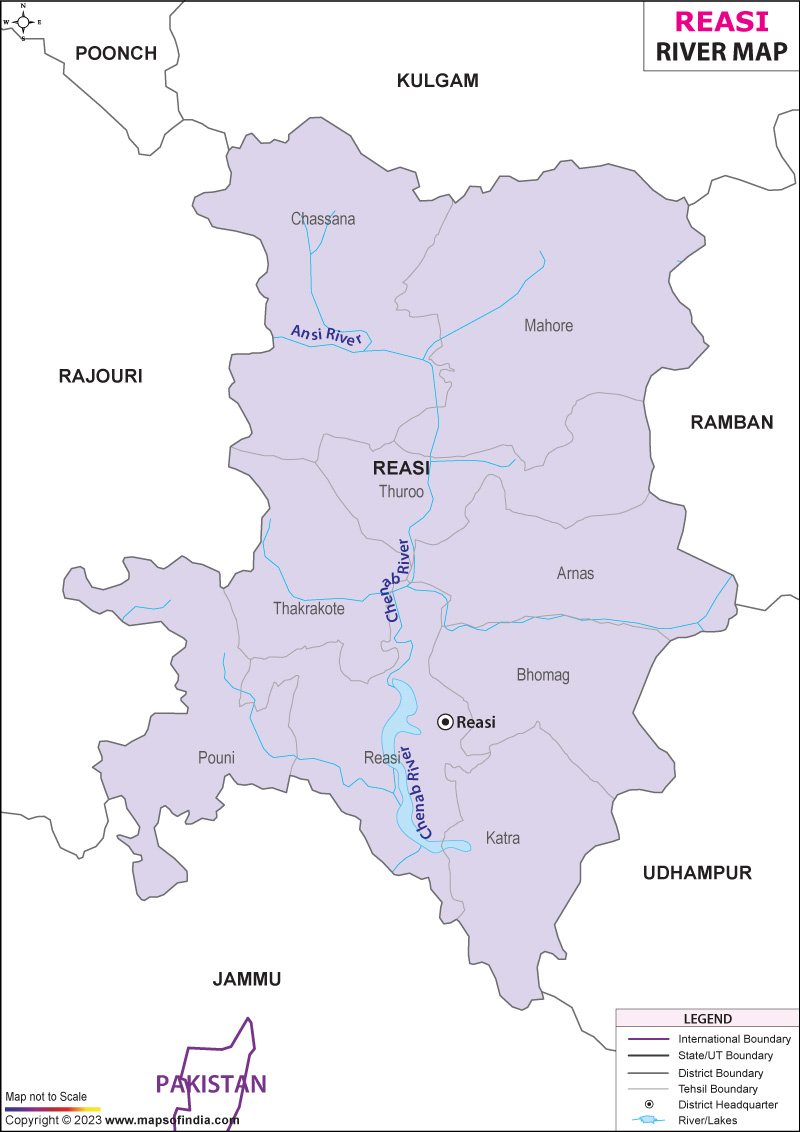 River Map of Reasi
