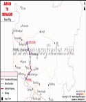 Jammu Srinagar Route Map 
