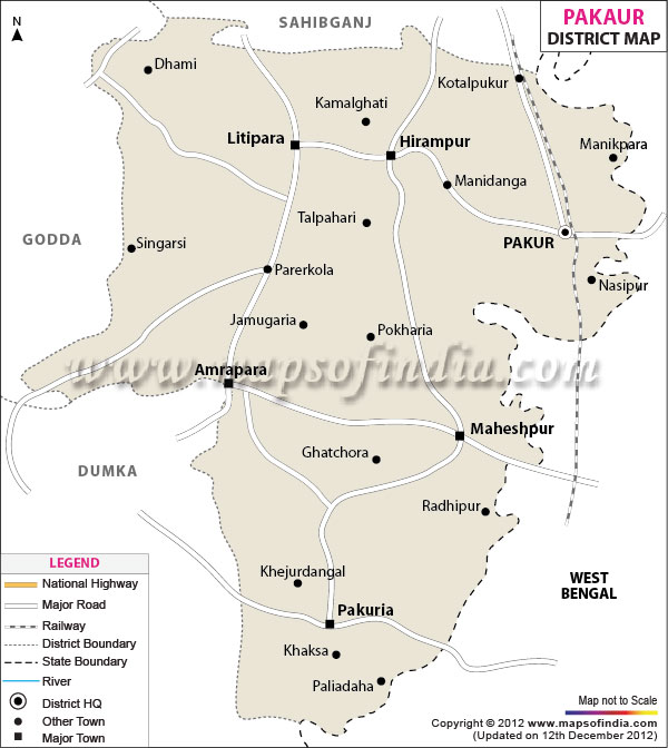 District Map of Pakaur