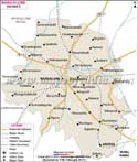Bangalore District Map