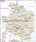 Bijapur District Map