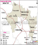 Bangalore Rural Railway Map