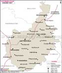Chitradurga Railway Map