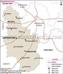 Ramanagara Railway Map