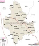 Shimoga Railway Map