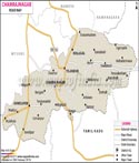 Chamrajanagar Road Map