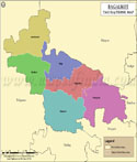Bagalkot Tehsil Map