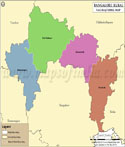 Bangalore Rural Tehsil Map