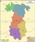 Gadag Tehsil Map