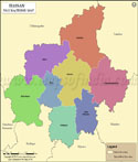 Hassan Tehsil Map