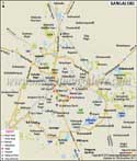 Bangalore City Map