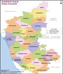 Karnataka Tehsil Map